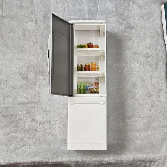 Barbie Dream House Refrigerator 2018 Replacement Part Shelves FHY73 - Picture 3 of 9